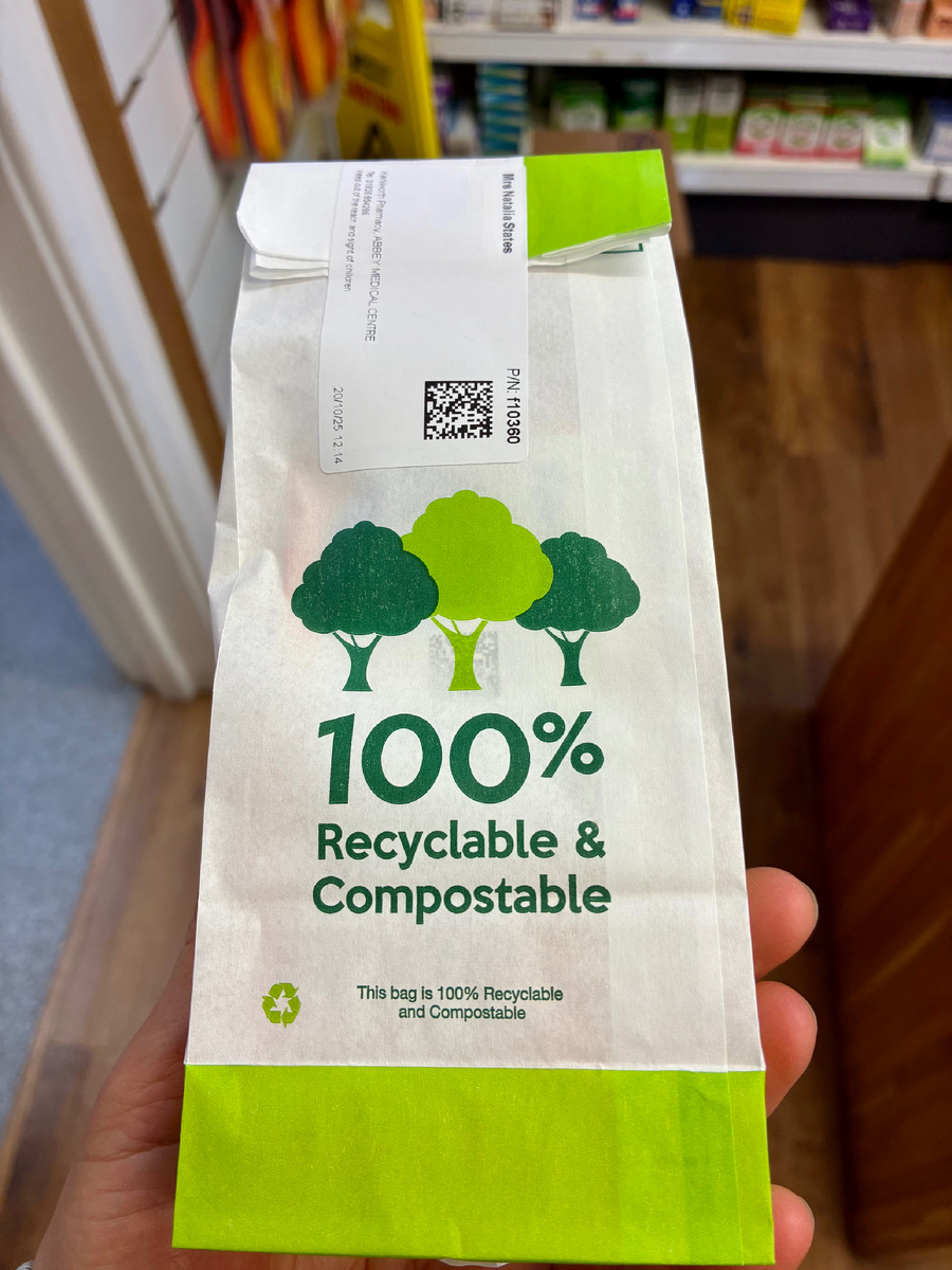 Мой первый Тамоксифен, полученный по рецепту в Англии. Фото из личного архива