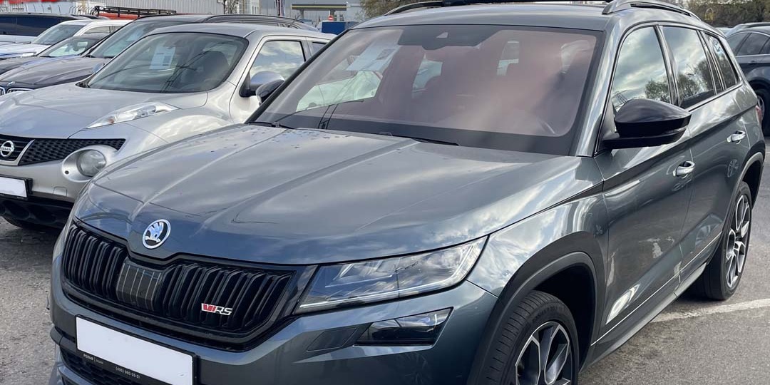 Skoda Kodiaq из Германии с сюрпризом.