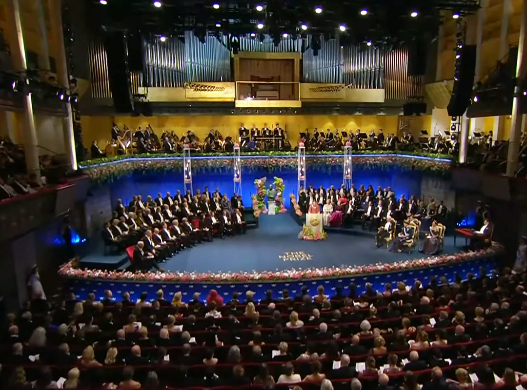 used image: Nobel Prize ceremony in Stockholm // Internet