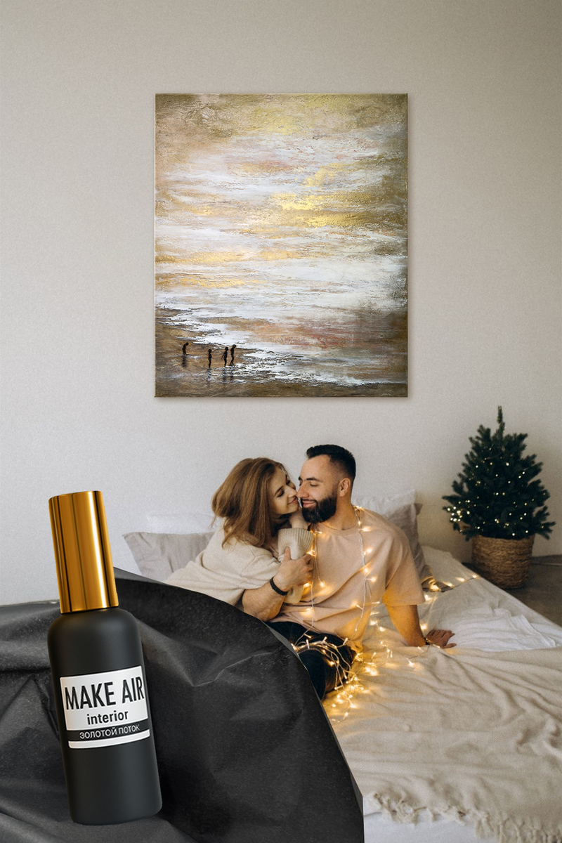 Картина с золотом в дом