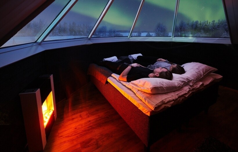    15 снимков отеля в Лапландии, который создан для охотников за полярным сиянием