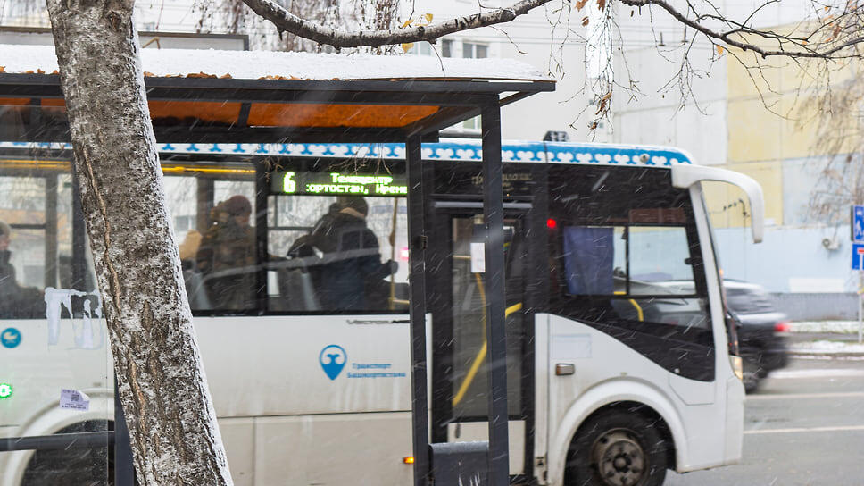 Первый снег в Уфе.📷Фото: Идэль Гумеров