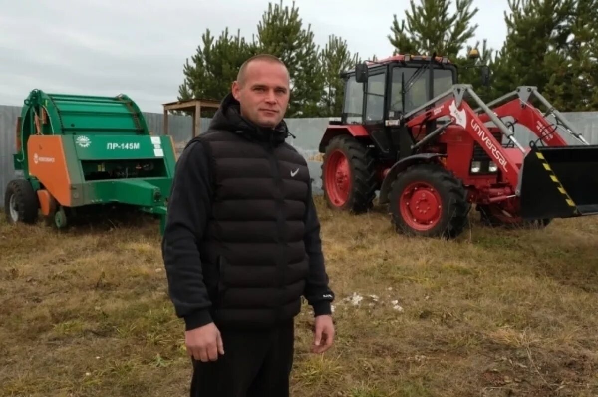    Участник СВО из Режа стал первым получателем гранта «Агромотиватор»