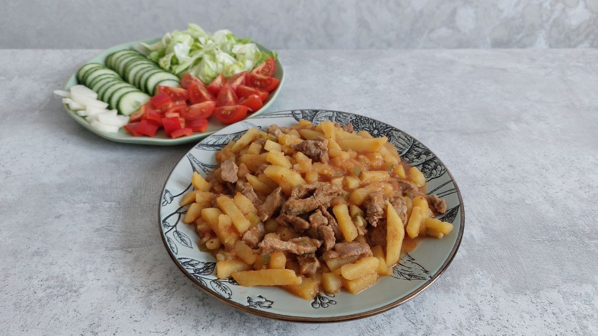 Вариант готового блюда