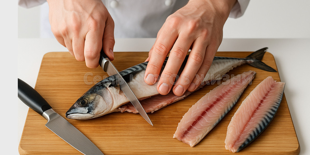 🐟 Скумбрия-Премиум: Вкус, как у Лосося! Рекордная засолка за 5 минут, без лишних хлопот.