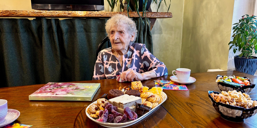 Красноярка Мария Чистякова отмечает 100-летний юбилей