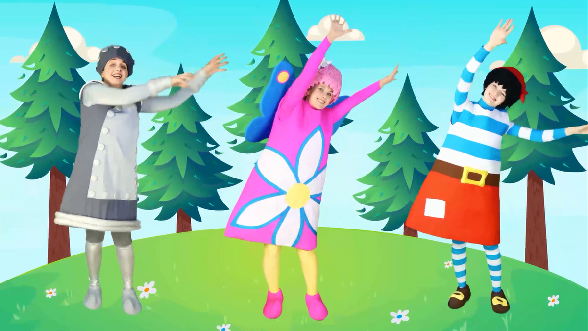 Зарядка для детей под музыку