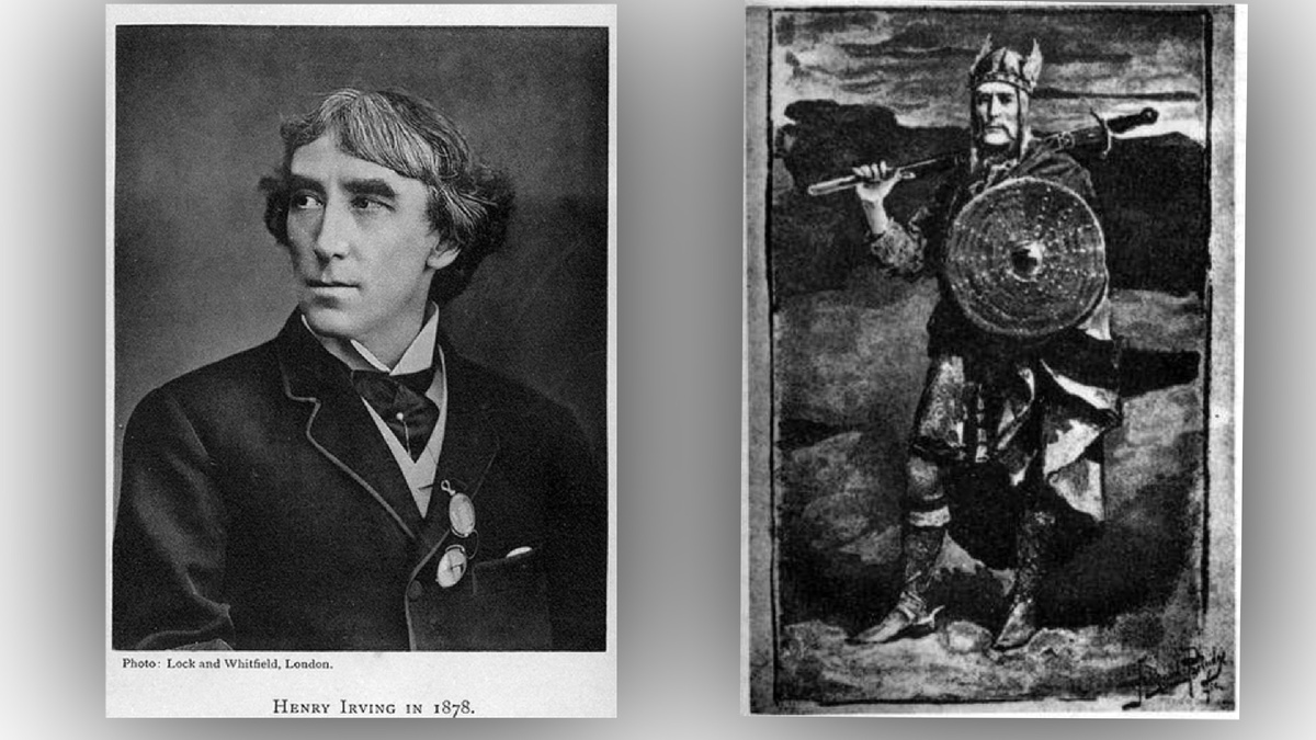 Генри Ирвинг портрет 1878 г./ Генри Ирвинг в роли Макбета 