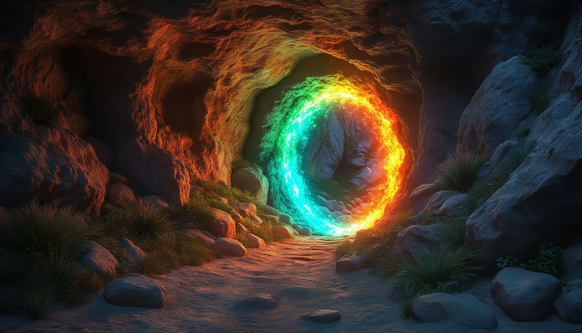 Стражи открывали и закрывали проход.