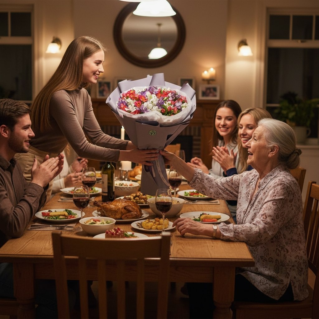 Букет из 35 Альстромерий микс