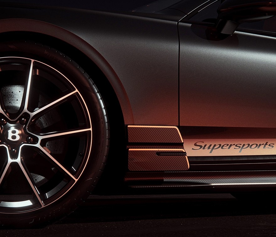    Тизер Bentley Continental GT Supersports