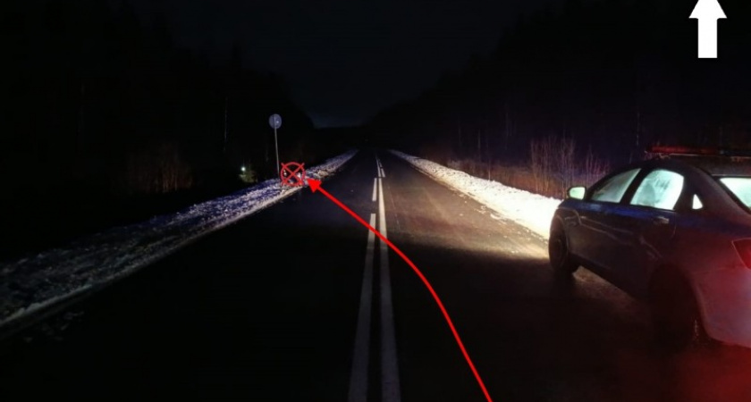    Начинающая водительница попала в аварию в Коми