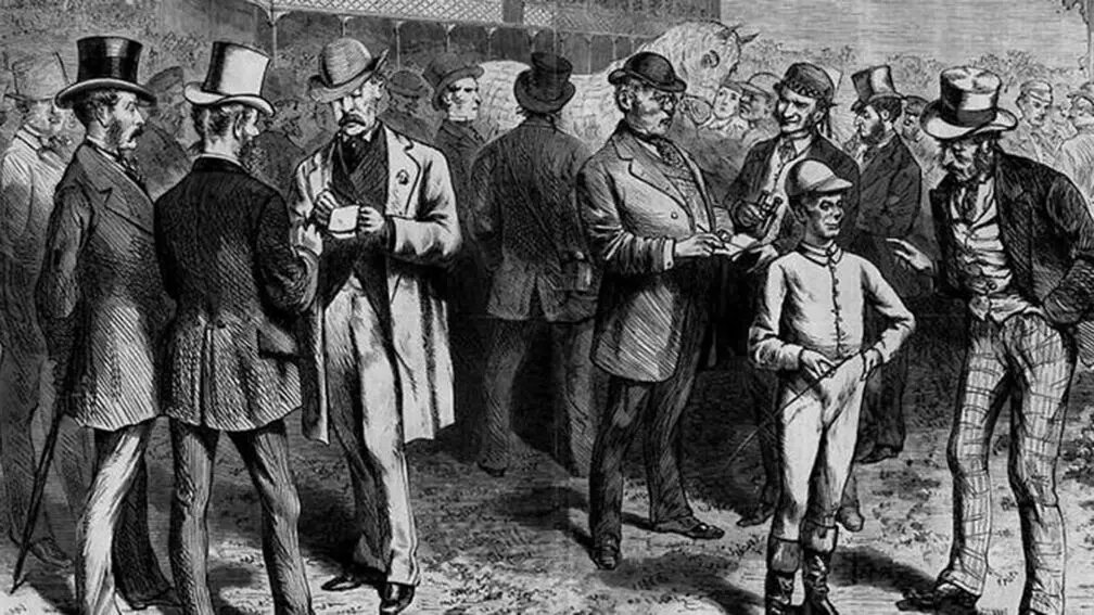 Рисунок о первых букмекерах