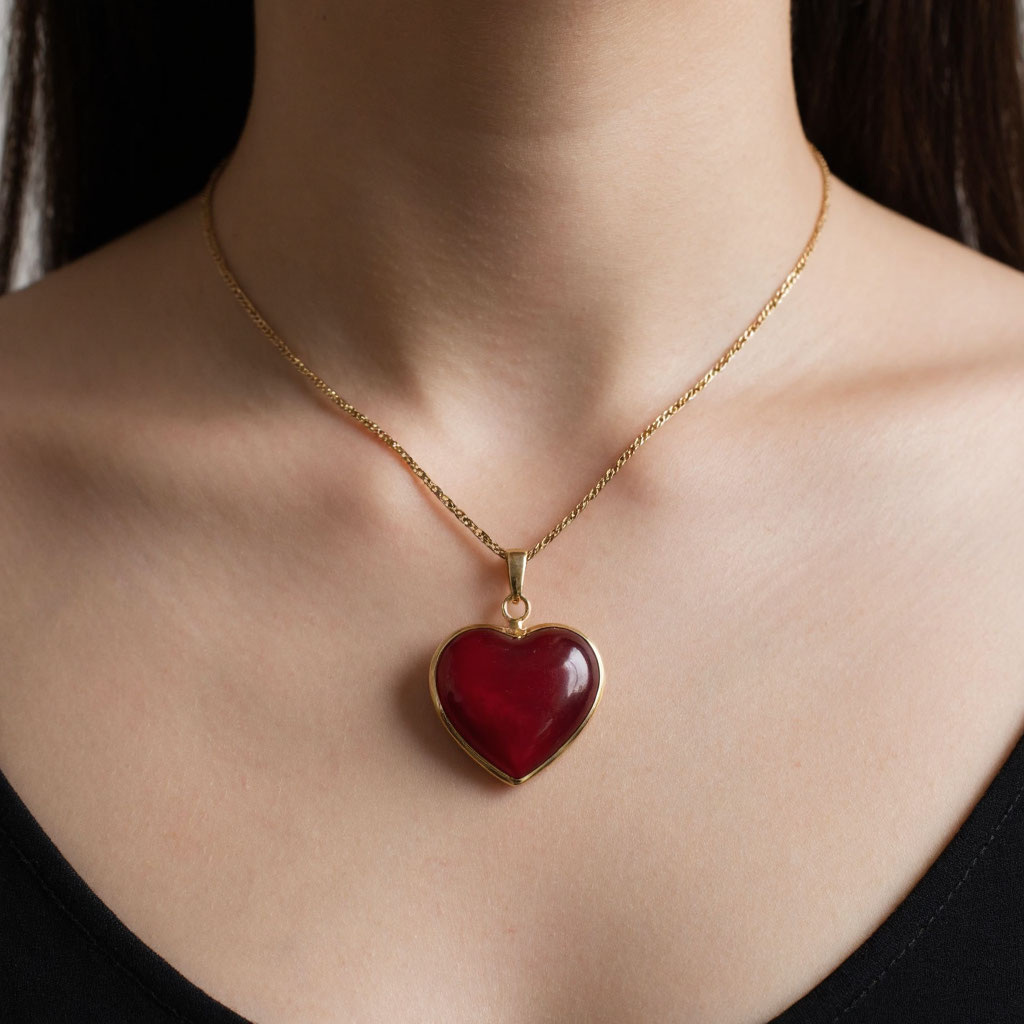 Винтажная брошь обрела новую жизнь: теперь это эффектный кулон на длинной цепочке