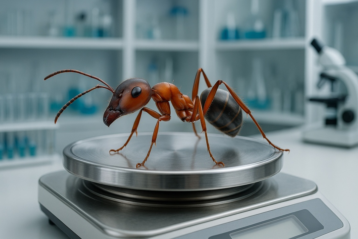    Все муравьи вместе взятые весят 12 миллионов тонн