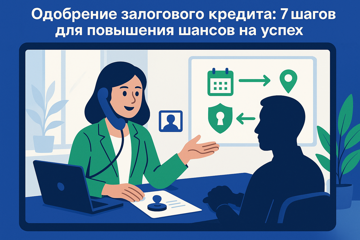    7 шагов для успешного одобрения залогового кредита Юлия Сергеевна Рослякова