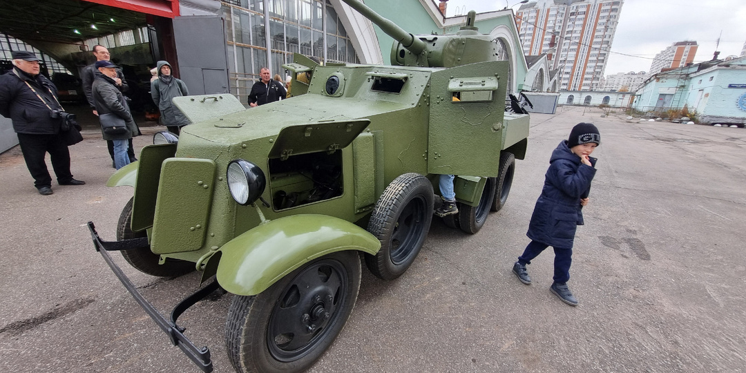 Оживление советского броневика 1939 года БА-10 (видео)