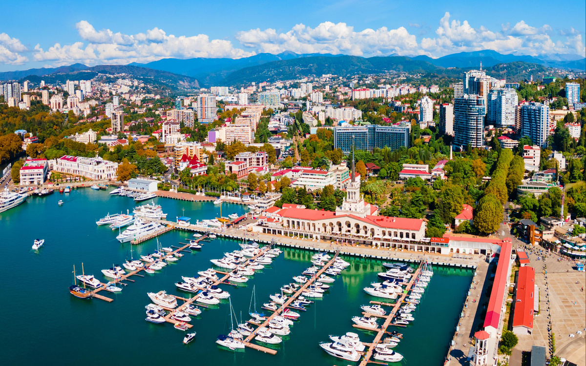 Сочи официально станет курортом федерального значения, Сочи Морт порт