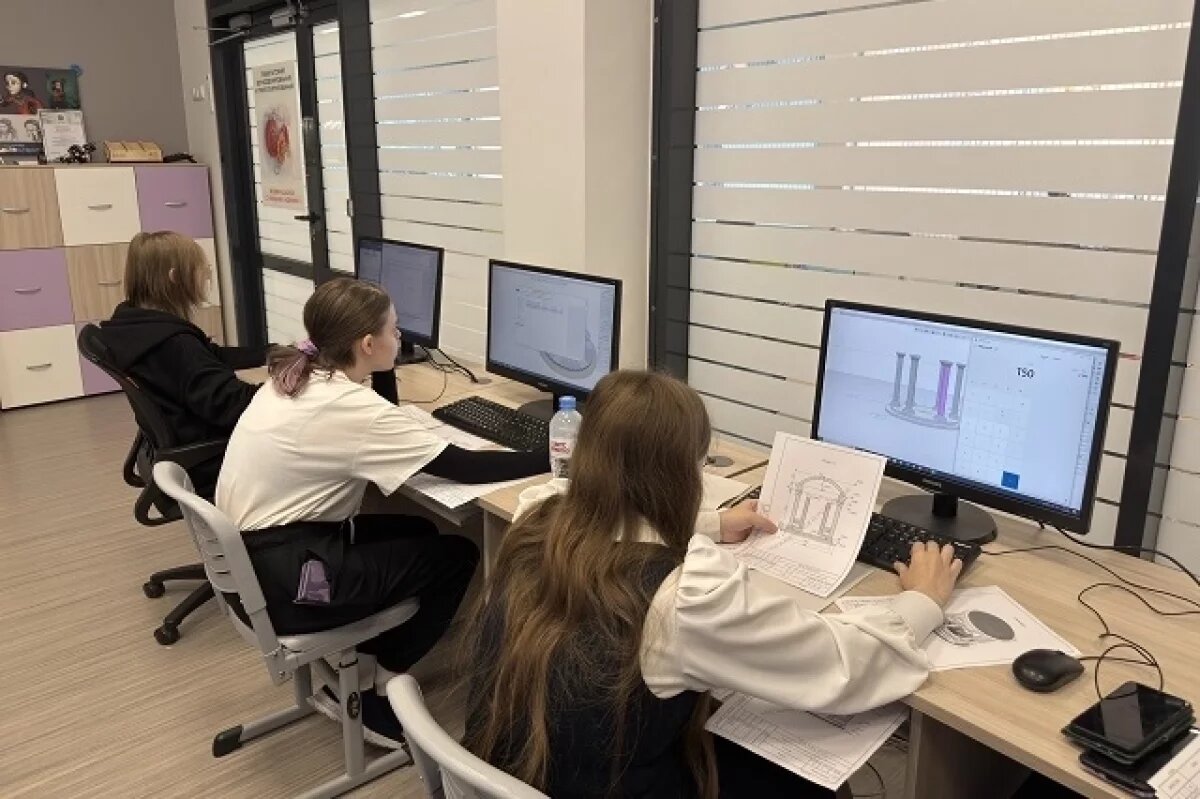    Школьники Орджоникидзевского района осваивают перспективные профессии