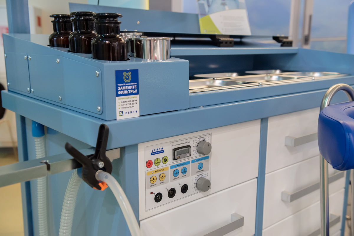 Рис. 1 Покрытие корпуса лор-комбайна «ЗЕРЦ» (Москва)