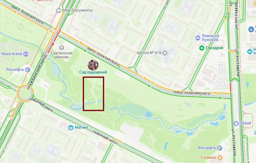    Фото: скрин Яндекс Карты