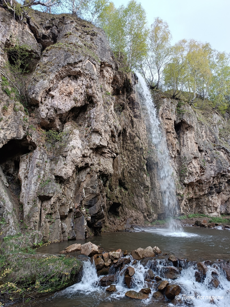 Большой Медовый водопад. Май 2025 г.