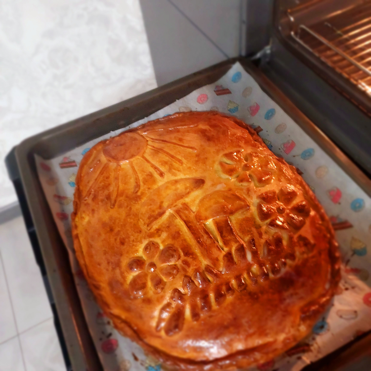 Только из печи)))