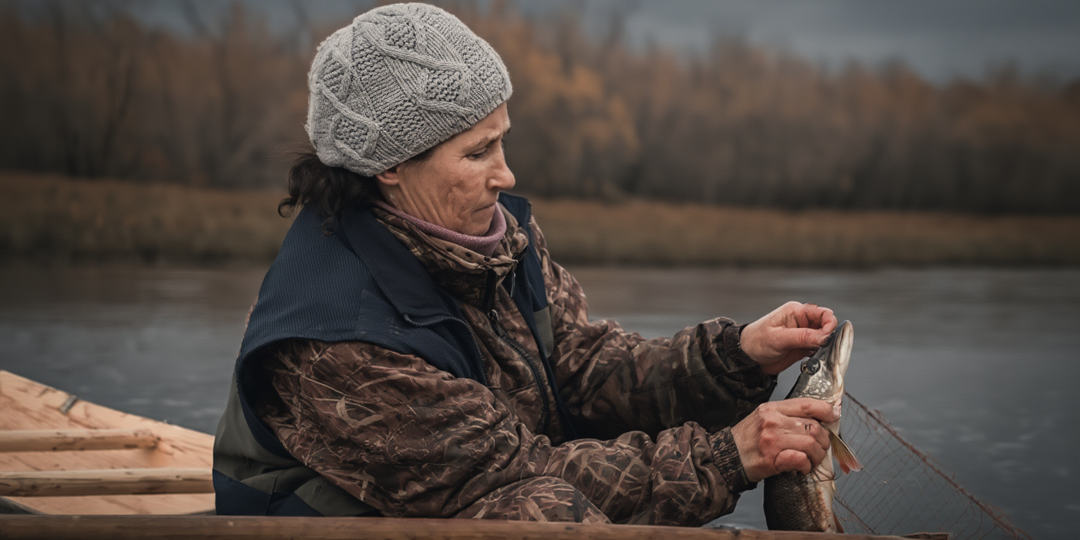 «Доводилось стрелять и в медведя»: один день из жизни охотницы, поселившейся в ямальской тайге