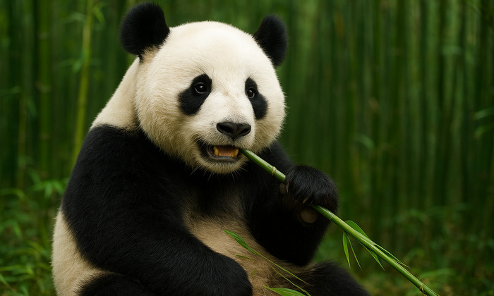    В Китае открыли пятую базу больших панд для защиты и разведения редкого вида