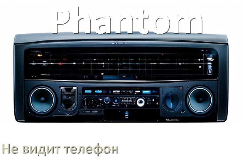 
Почему магнитола Phantom не подключается к телефону и не видит Андроид
