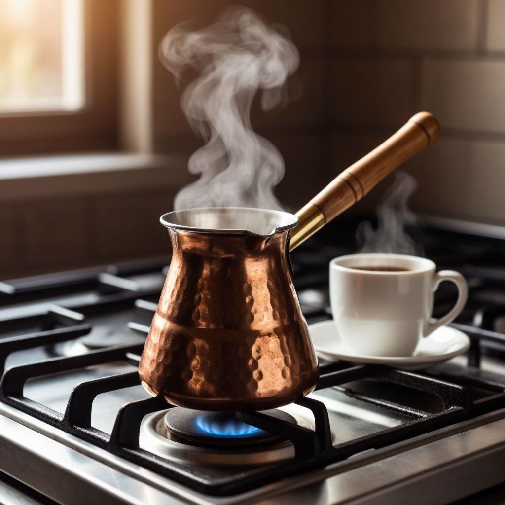 Кофе в турке это не всегда просто, но очень вкусно! Подходит для спокойных дней, когда не надо никуда бежать