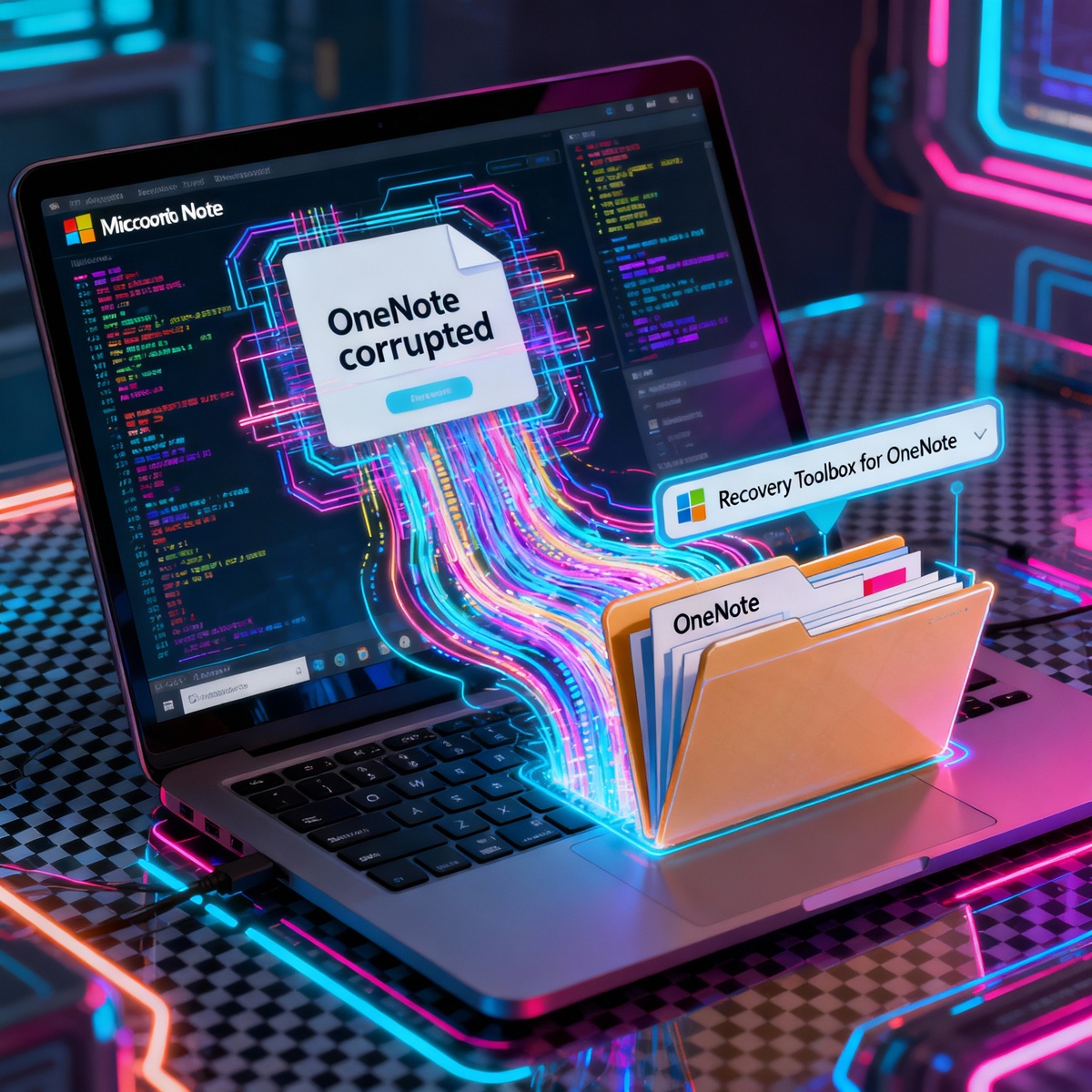 OneNote восстановить