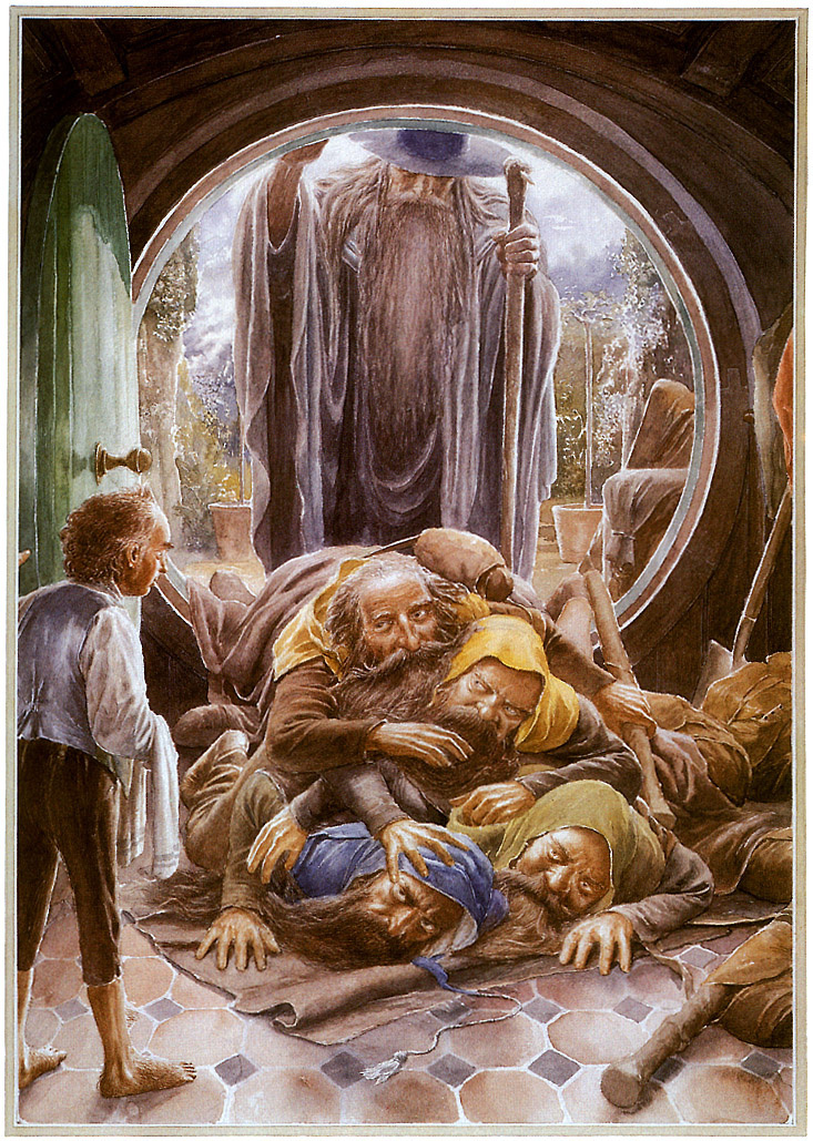 Классическая иллюстрация Алана Ли к книге