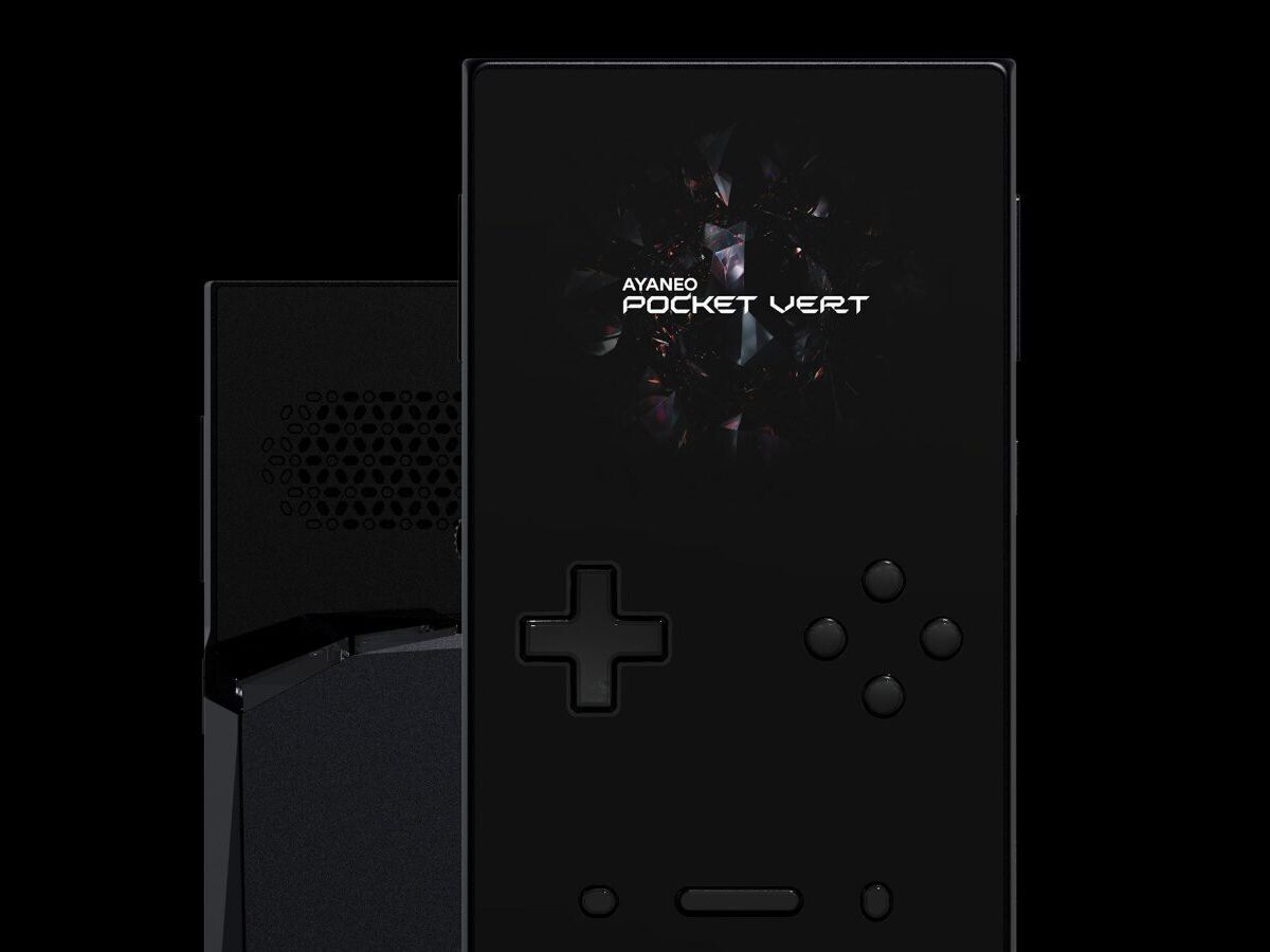    AyaNeo анонсировала вертикальную игровую ретроконсоль Pocket VERT