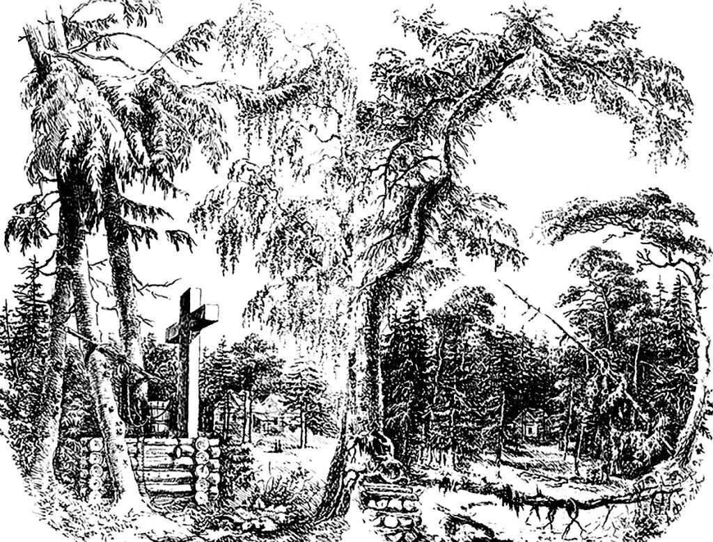 Зосимова пустынь в начале своего существования. zosimapustin.ru