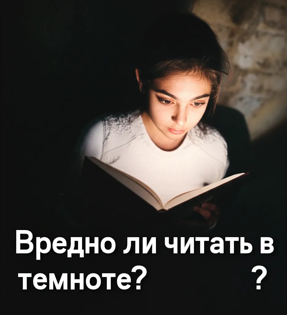    Вредно ли читать в темноте? Михаил Обзоров