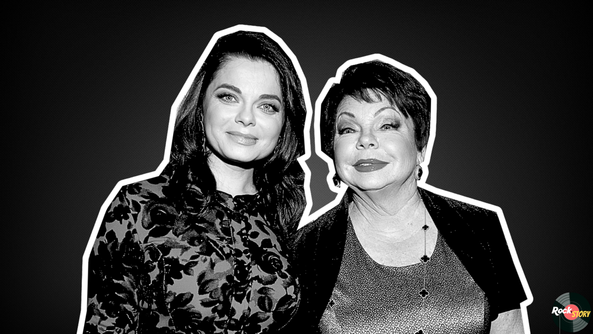 На фотографии: Наташа Королёва и Людмила Ивановна Порывай