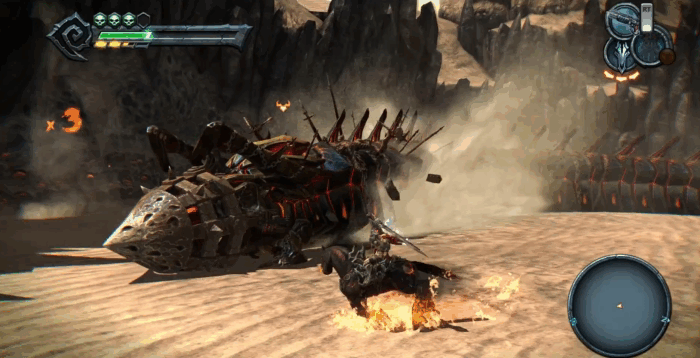 Gif картинка "Снятие железных оков"