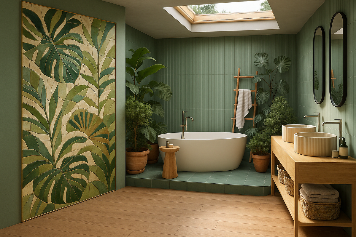 мозаичное панно