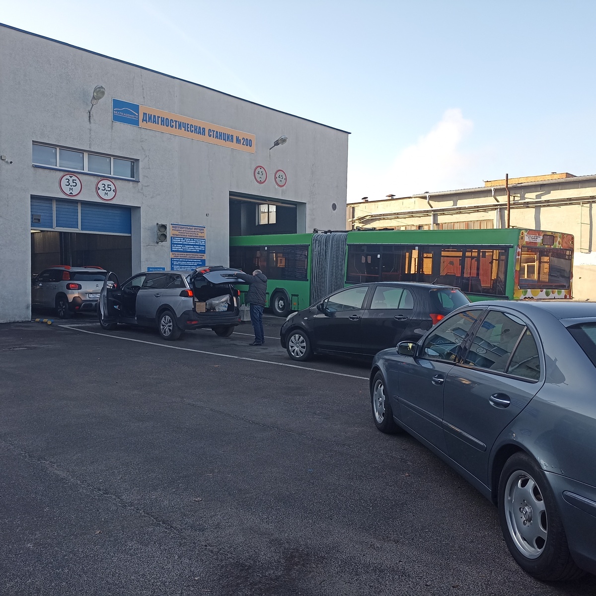 Линия для легковых автомобилей