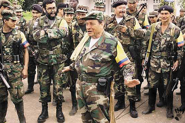 Лидер FARC Мануэль Маруланда Велес («Тирофихо», т.е. снайпер)