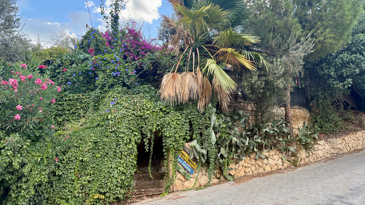 Вход на территорию кемпинга