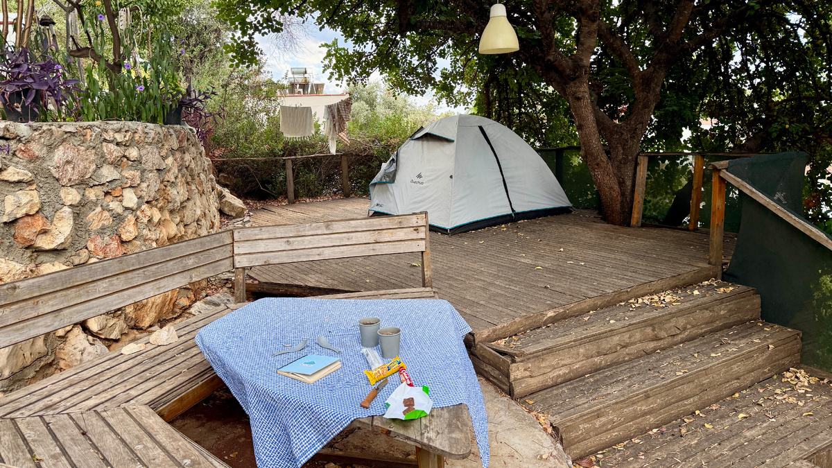 Дощатые настилы под палатки