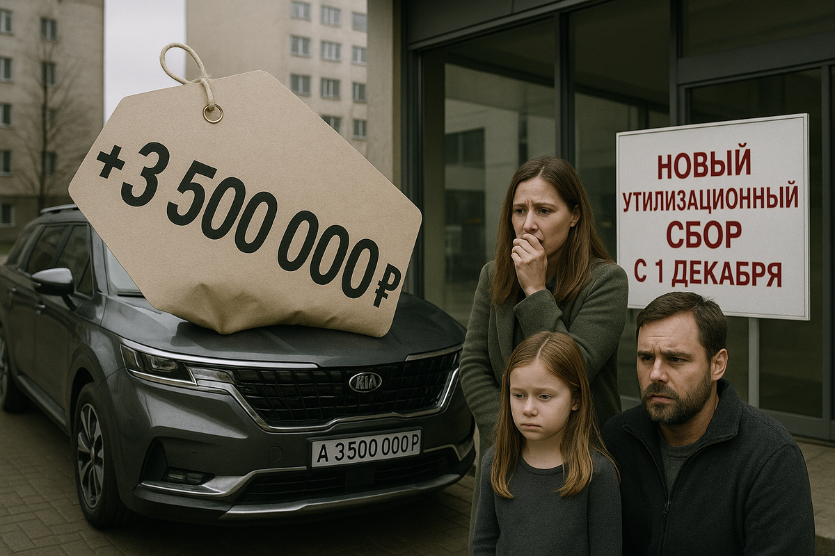 Kia Carnival за авто 3-5 лет + 3 500 000 рублей. 