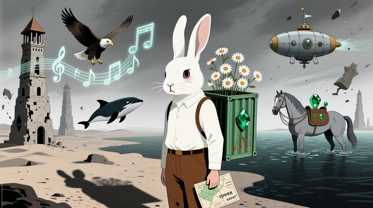 За двумя зайцами погонишься — ни одного не поймаешь. (пословица)