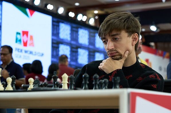 Российский гроссмейстер Даниил Дубов. Фото: ФИДЕ.