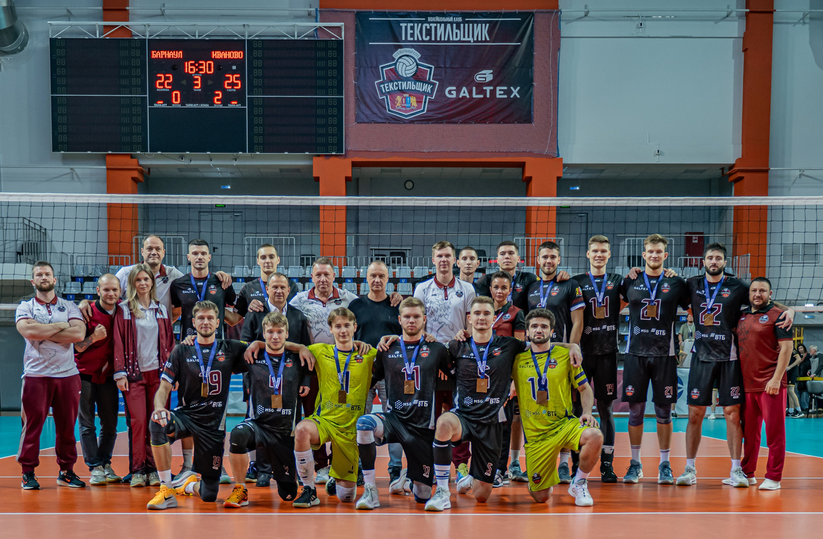  «Текстильщик» (Ивановская область) 3-е место в кубке России среди команд высшей лиги "А" 2025.