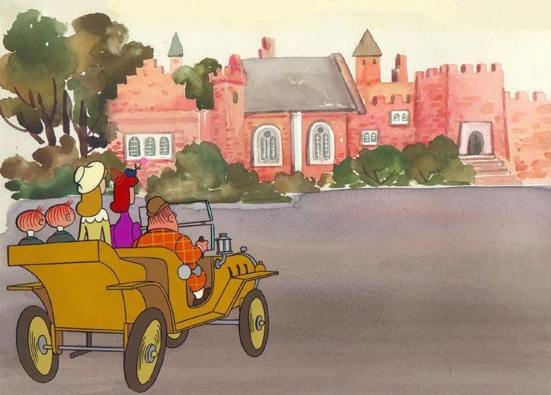 Кадр из мультфильма «Кентервильское привидение»