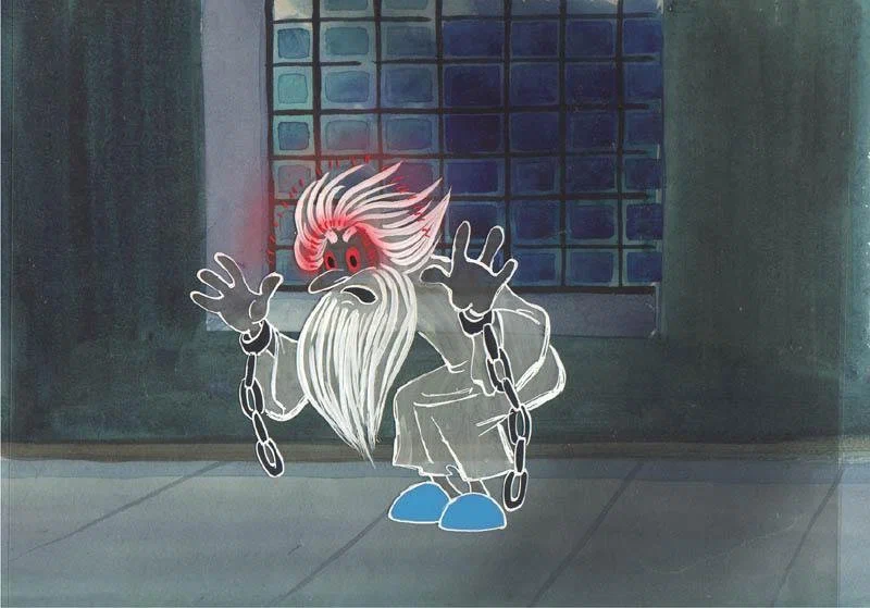 Кадр из мультфильма «Кентервильское привидение»