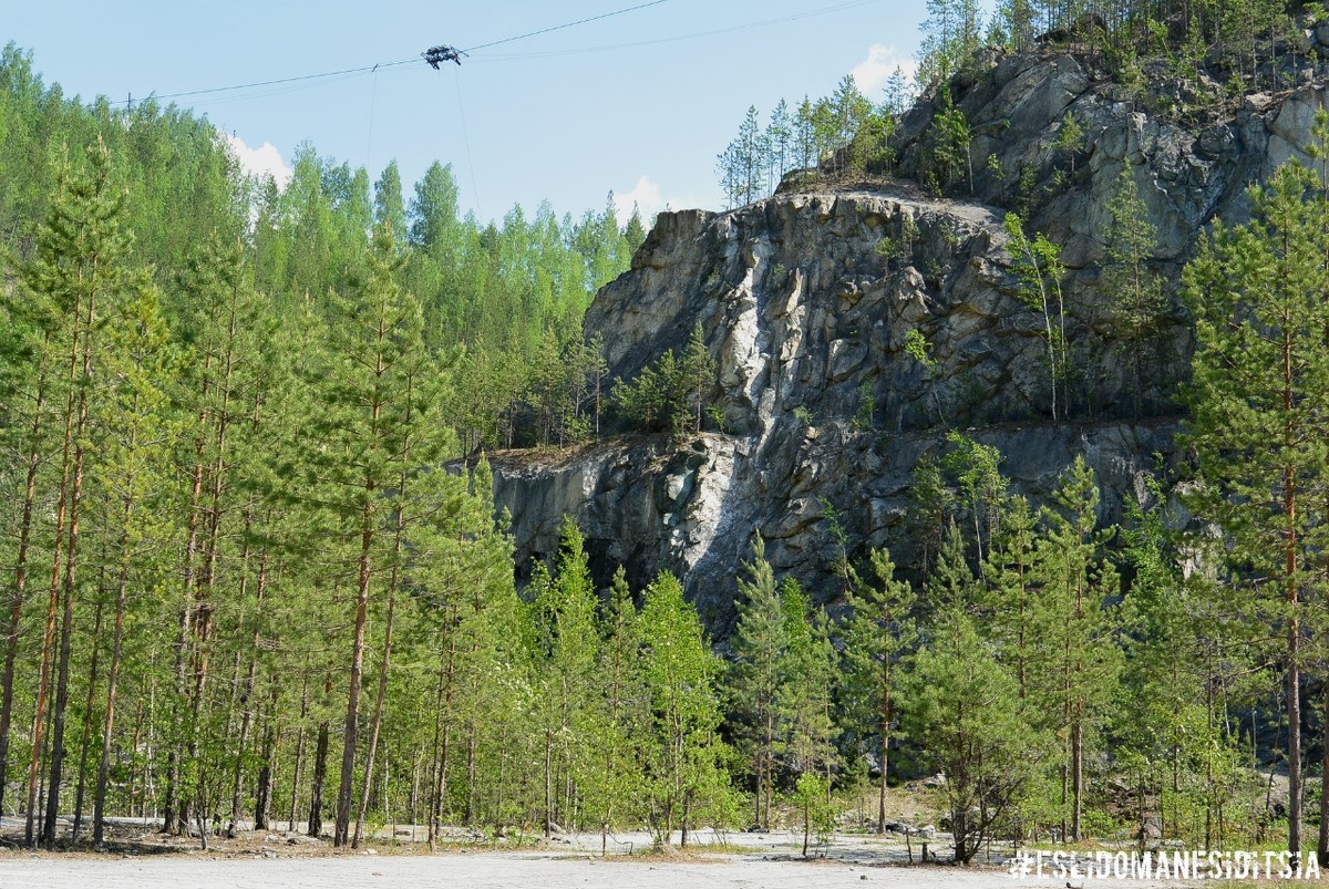 Карьер в 2016 году до затопления